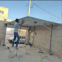 جوشکاری و لوله کشی نصب واجرای انواع سقف های شیبدار|خدمات پیشه و مهارت|گناباد, |دیوار