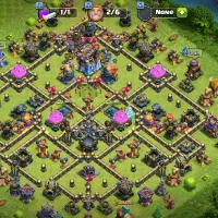 اکانت کلش اف کلنز لول ۳۰۰+