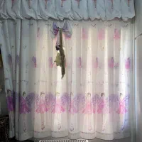 پرده اتاق خواب با والن|پرده، رانر، رومیزی|محمدیه-قزوین, |دیوار