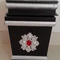 سطل و جای دستمال کاغذی|صنایع دستی و سایر لوازم تزئینی|محلات, |دیوار