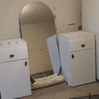 آینه ومیز|میز و صندلی غذاخوری|خرم‌آباد, |دیوار