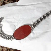 دستبند جاسپر رکاب نقره|جواهرات|تهران, بریانک|دیوار