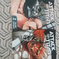 مانگا اینگلیلیسی اتک آن تایتان 1 و 2