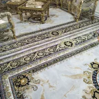 فرش ۷۰۰ شانه طرح ورساچ|فرش|مشکیندشت, |دیوار