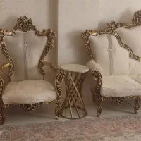 مبل سلطنتی 7نفره|مبلمان خانگی و میز عسلی|قرچک, میرزائی جنوبی|دیوار