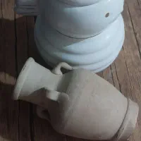 جا عسلی وکوزه سفالی کار دست