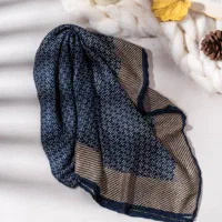 روسری نخی پلیسه پاییزه در 6 رنگ زیبا|لباس|خرم‌آباد, |دیوار