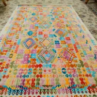 فرش نو فانتزی۹ متری و ۳ متری و  ۲ عدد پادری