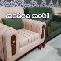 مبل۷نفره با کیفیت برتر قیمت واقعی میز جلومبلی عسلی|مبلمان خانگی و میز عسلی|گرگان, |دیوار