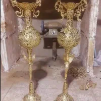 گلدان برنجی شیک وزیباباضمانت وباکیفیت|حراج|ری, شهادت|دیوار