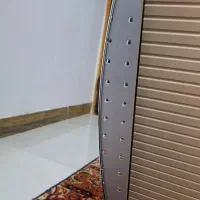 آینه قدیمی ضخیم ال ای دار روشویی