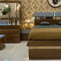 سرویس خواب چوب گردو