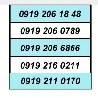 0919.207.68.64|سیمکارت|کرج, گلشهر|دیوار