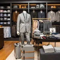 فروشنده خانم برای لباس فروشی مردانه