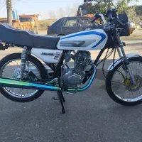 اگزوز و کمک عقب موتور