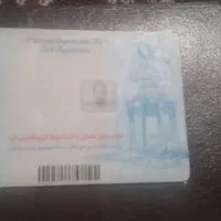 کارت ملی و کارت پایان خدمت بنام رضا جزینی گم شده