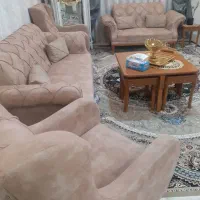 مبل هفت نفره بسیار تمیز|مبلمان خانگی و میز عسلی|اهواز, کوی فرهنگیان ۱|دیوار