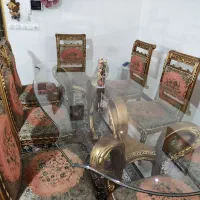 مبلمان و غذاخوری استیل|مبلمان خانگی و میز عسلی|مشکین‌دشت, |دیوار