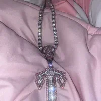 گردنبند فول نگین چین ترپ استار