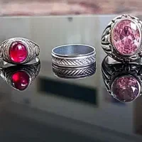 انگشتر نقره مردانه