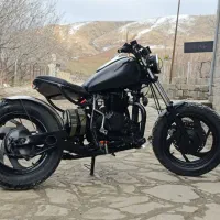 موتور کاستوم (هارلی بابر کافه ریس برت)