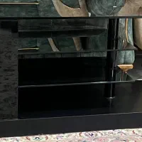 میز تلویزیون شیشه ای