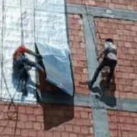 نصب ولکه گیری ایزگام بدون داربست و بدون سیمان کاری