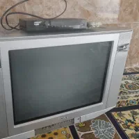 تلویزیون ۲۱اینچ کاملا سالم همراه با دستگاه دیجیتال
