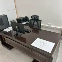 میز اداری ال جنس ام دی اف در حد نو