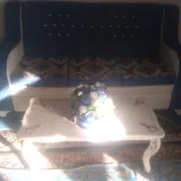 مبل سه نفره باجلومبلی قیمت ۲۵۰۰تخفیفم داره