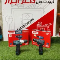 دریل شارژی رونیکس صنعتی 12 و 16 ولت براشلس