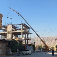 جرثقیل دکل بلند و کفی تا ۲۵ تن برادران زندی