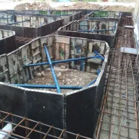 اجرای کار آرماتور بندی