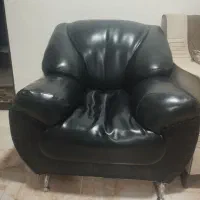 مبل راحتی چرم