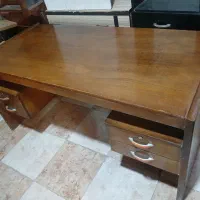 میز اداری  چوب محکم با۴کشو