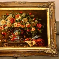 تابلو فرش دستبافت تبریز