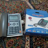 تلفن رو میزی  رنگ‌مشکی کاملا نو اکبند ۲۵۰۰۰۰۰