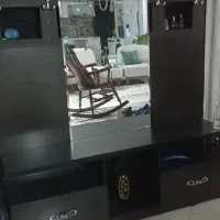 کمد آویز لباس آیینه دار جلوی در جا کفشی دار