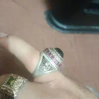 انگشتر زبرجد عقیق سبز کار دست|جواهرات|بومهن, |دیوار