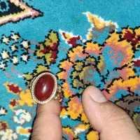 انگشتر نقره روکش طلا شماره دار۹۲۵