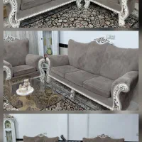 فروش مبل راحتی به همراه جلومبلی