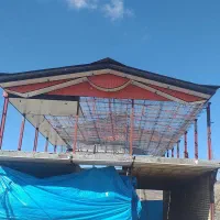 اجرای سقف شیروانی  و سبک سازی