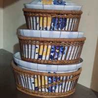 چینی گل پنبه حصیری