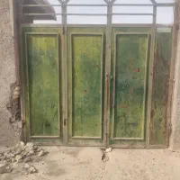 درب حیاط اندازه چهار چوبه 2/60