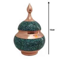 قندان فیروزه کوبی سایز ۱۲