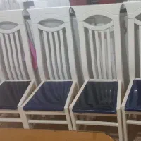 میزوصندلی ۴نفره چوبی وکمدبچه