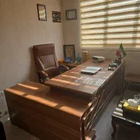 میز مدیریت تمام ام دی اف در حد نو استفاده نشده