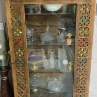 بوفه)ویترین(چوبی سنتی|بوفه، ویترین، کنسول|شیراز, نشاط|دیوار