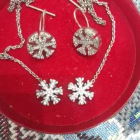 دو جفت گوشواره نقره کادوی شیک روز زن برای عزیزت