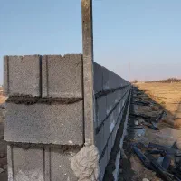 بنا بنایی بلوک چینی کاهگل باغ ویلا|خدمات پیشه و مهارت|شیراز, میانرود|دیوار